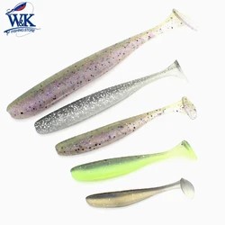 Perch Fishing Lures with Salt and Flavor Soft Bait of Jig Head Rig Mini Shad Freshwater Bass Swimbait Shinner