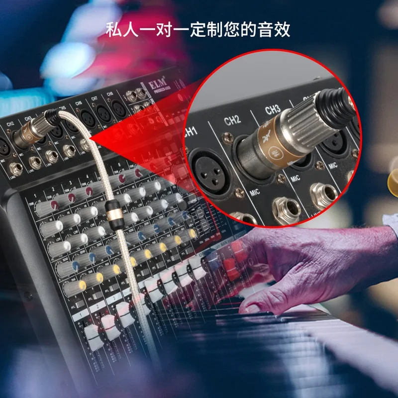 Аудиокабель Hi-Fi RCA-XLR «папа» для микшерных консолей AV-приемник Усилитель XLR 3-контактный к динамику RCA Несбалансированные соединительные шнуры