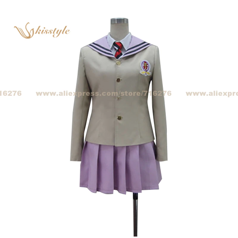 Kisstyle Fashion Blue Exorcist Ao no Exorcist True Cross Academy Girl Uniform COS Abbigliamento Costume Cosplay, personalizzato accettato