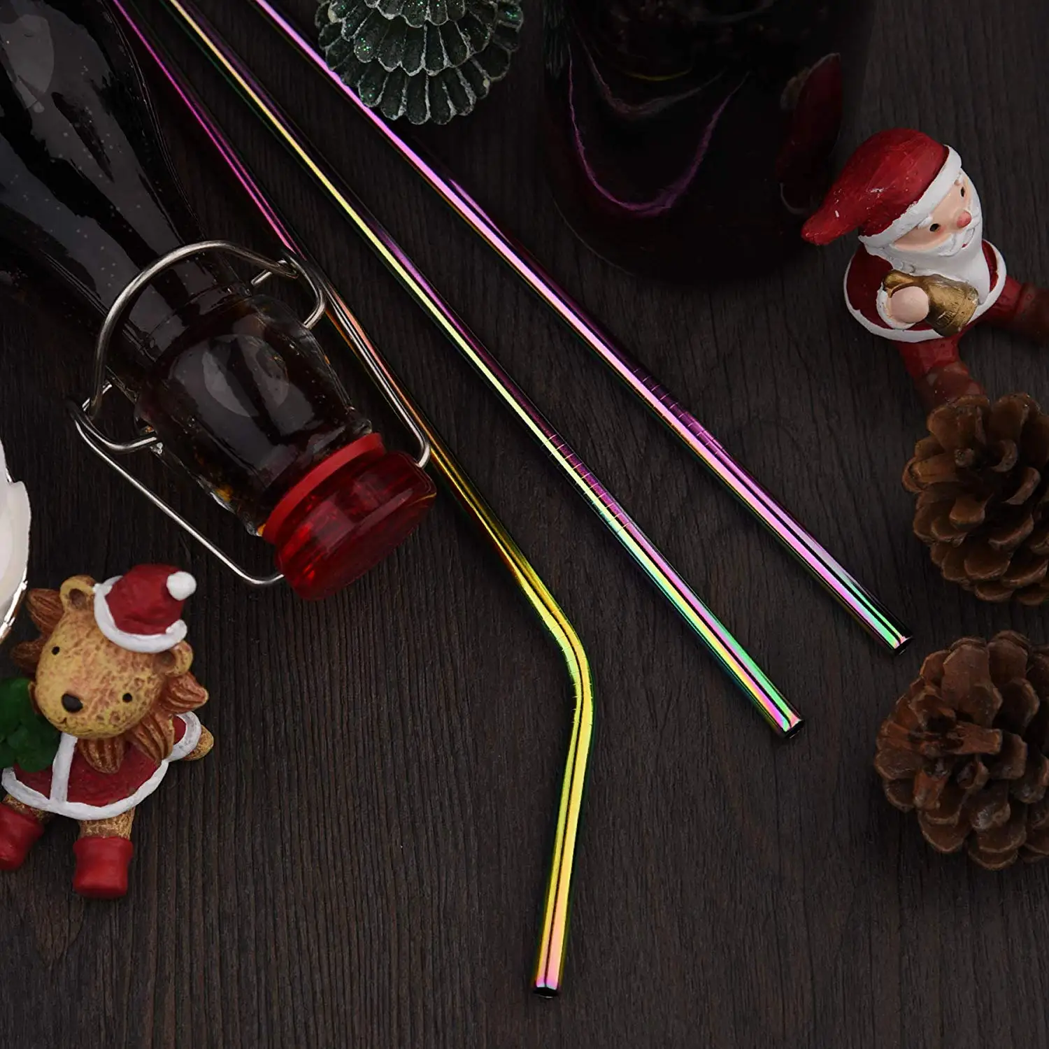 Pajitas Reutilizables De Acero Inoxidable Lavables! 😍 Incluye Cepillo De Limpieza 😎 Te Esperamos En 📍Casa Central 📍 San Lorenzo Shopping 📍 Cacique Lambaré