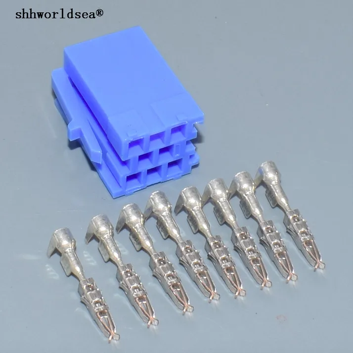 

Worldgolden авто 8-контактный 1,5 мм автомобильный аудиоразъем жгута проводов гнездовой разъем 4A0 972 643 B 4A 0972643 Б