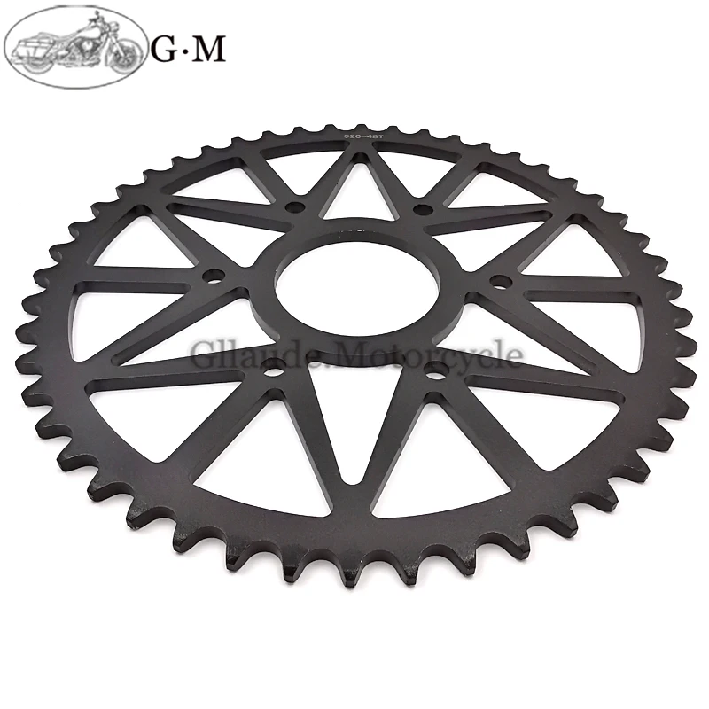 48T-520 Motorcycle Rear Chian Sprocket For KTM 125 Duke 14-21 200 Duke 2015-2020 390 Duke 2013-2022 125 200 390 RC 2014-2020