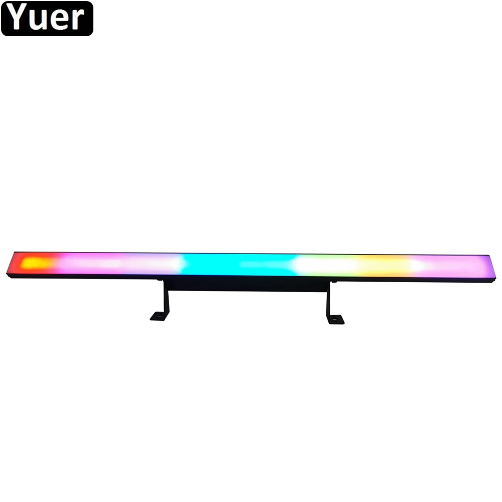 Led Pixel Bar Wall Washer 124X0.5W RGB 3IN1 LED Wash Light For Stage DJ Disco Party Show DMX512 Sound Control Pixel Strip Light