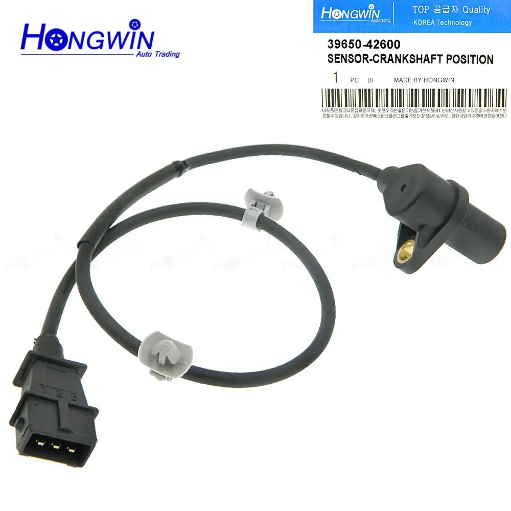 현대 H1 용 새로운 크랭크 샤프트 위치 센서/Kia K2500, PREGIO 1995-2003 39650-42600 / 39650 42600 / 3965042600