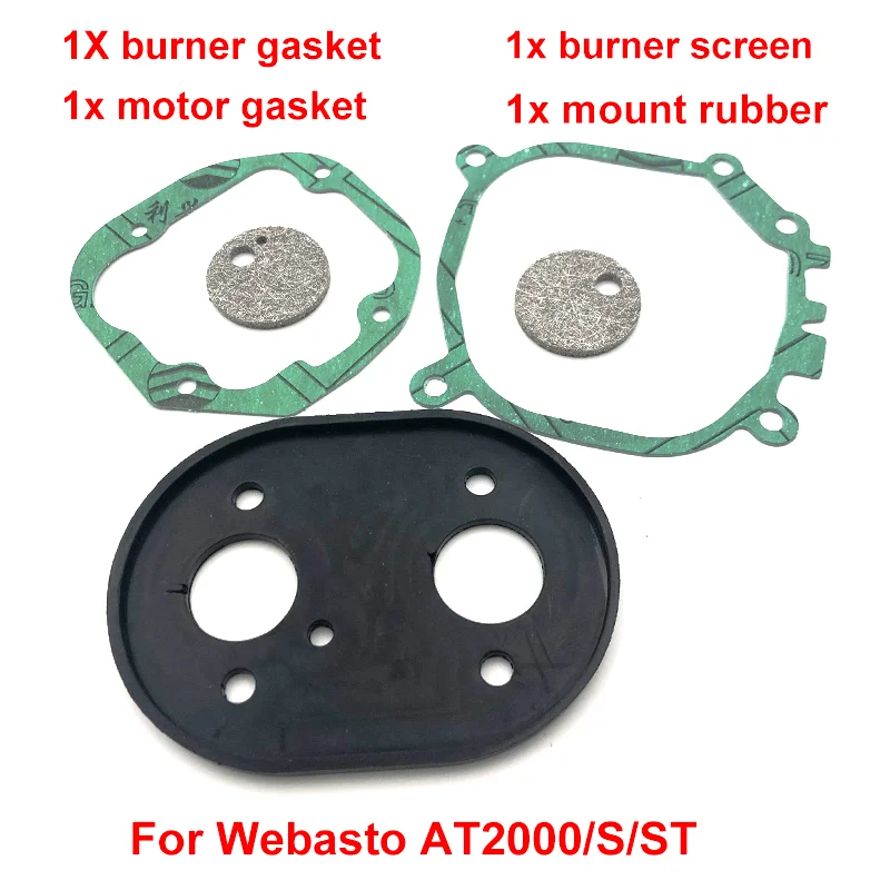 Parking Heater Service Kits Mount Rubber Burner Screen Mesh Gaskets Motor Gaskets For Webasto Air Top 2000 S ST 12V 24V