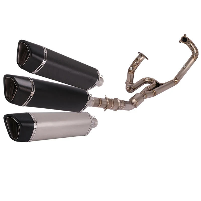 

Full Exhaust System Motorcycle Exhaust Pipe Header Slip On 51MM Muffler Escape Modified for 1190/1050/1090 1290 Super Adventure