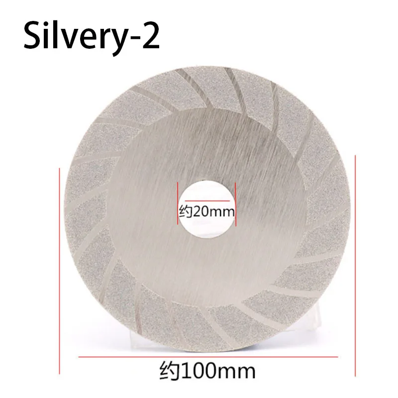 1 pçs 4 "100mm diamante viu lâminas de corte moagem moagem mármore folha ângulo moedor/vidro polimento discos corte