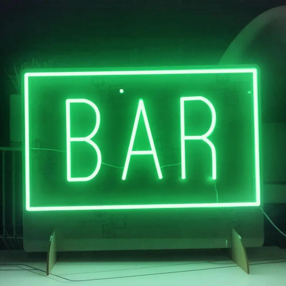 Led Neon Biru Bar Neon Led Sign, Biru Neon Bar-Bar Neon Sign, TheNaturalNeon