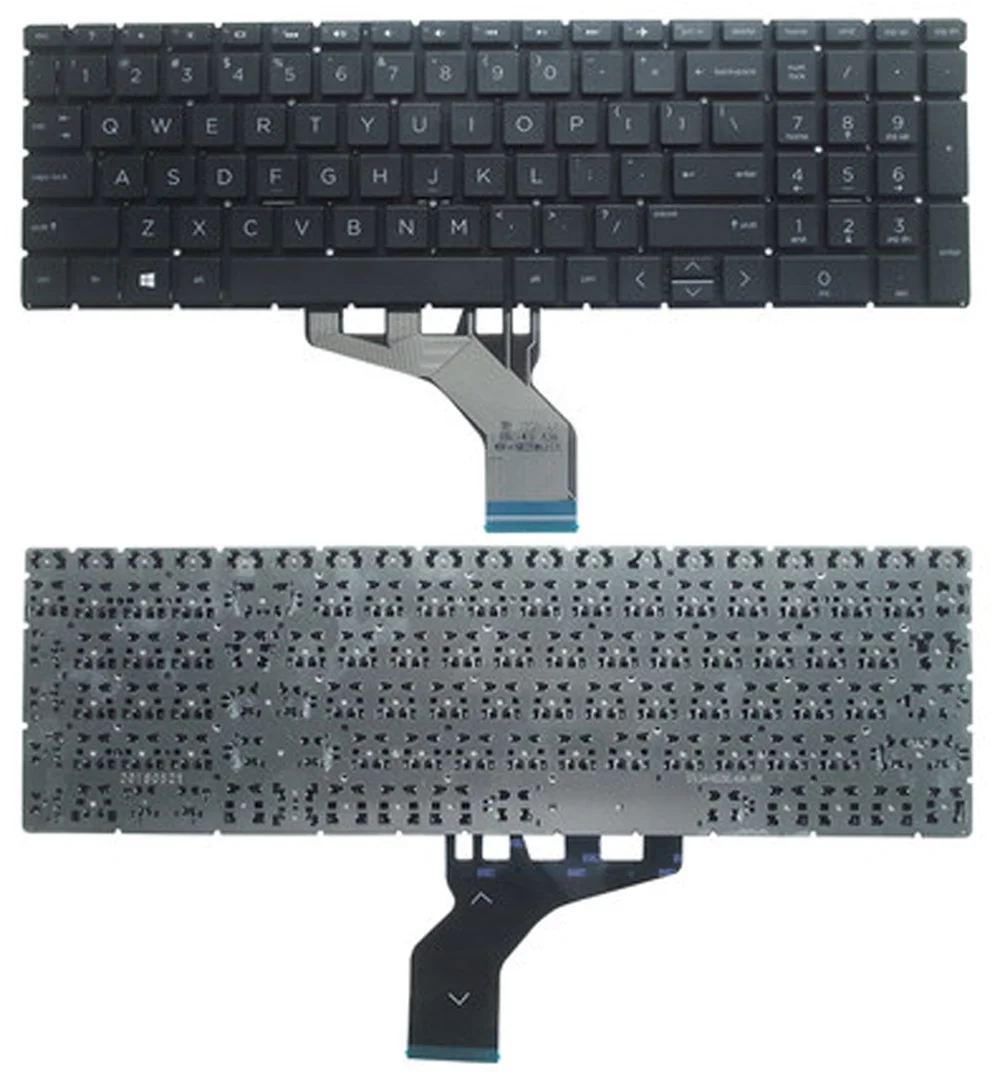 Non-Backlit Keyboard for HP 15-DA 15T-DA 15-DB 15T-DB 15-DX Laptop