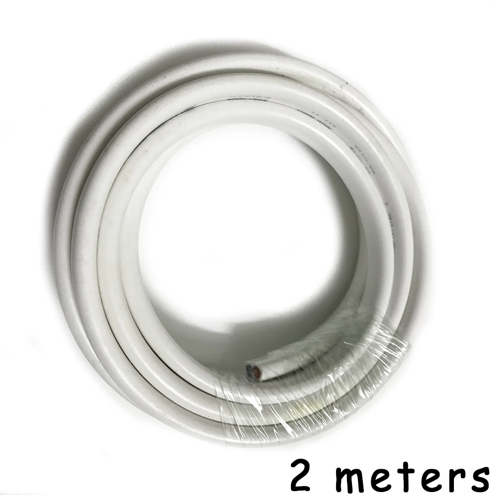 BVVB 2P Parallel Sheath Wire 4 Square 2 Core Wire Cable Bright White Hard Sheath White Sheath Home Improvement Wire image 2