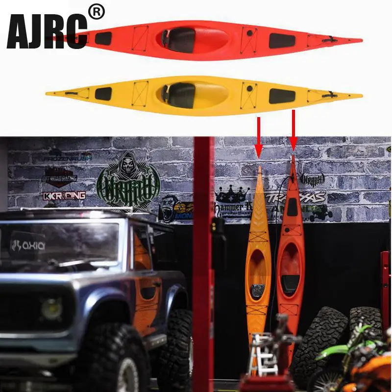 

High quality mould version kayak simulation boat for 1/10 RC tracked vehicles Trax TRX4 D90 TRX6 Axial Scx10 90046 Bronco