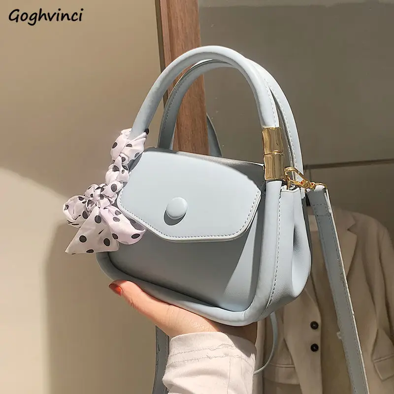 Borse a tracolla donna Pu Cross-body stile coreano moda All-match Flap Ulzzang Office-ladies 4 colori Chic monospalla Casual