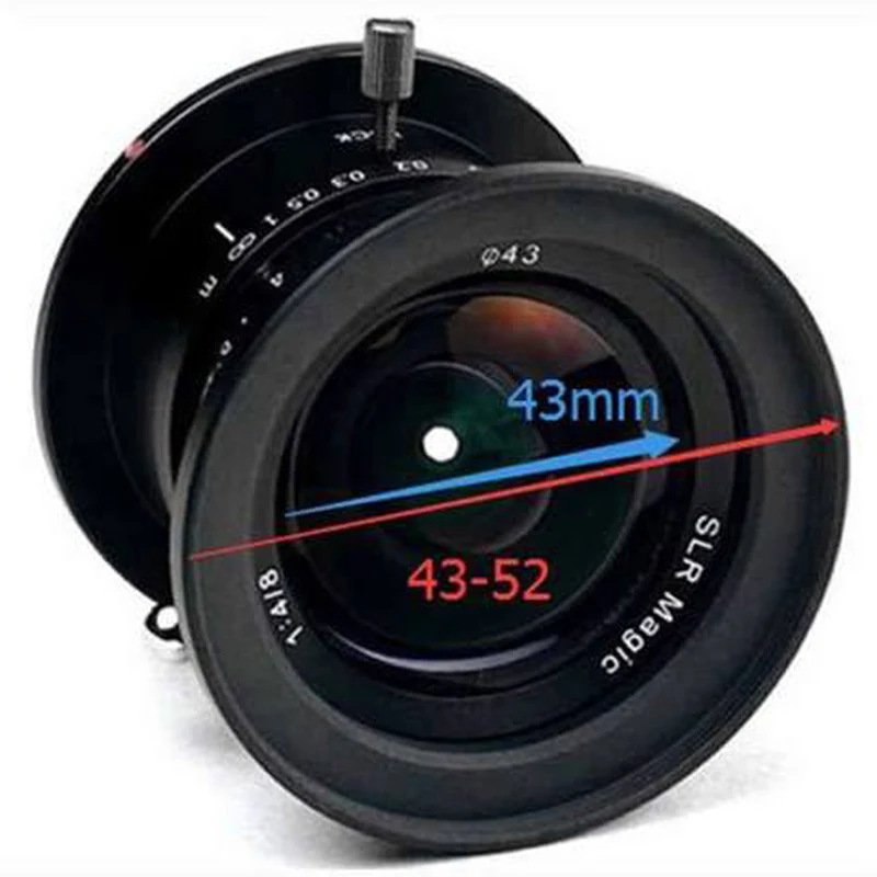 SLR Magic 8mm F4.0 Manual Focus Fixed Prime Lens Ultra Wide Angle lens for M4/3 Mount Panasonic Olympus Camera