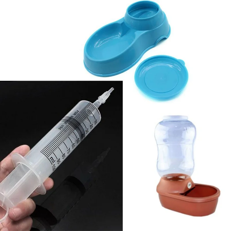 150ml Plastic Syringe Large Capacity Syringe Transparent Reusable Sterile Measuring Injection Syringe Nutrient for Pet Cat Dog