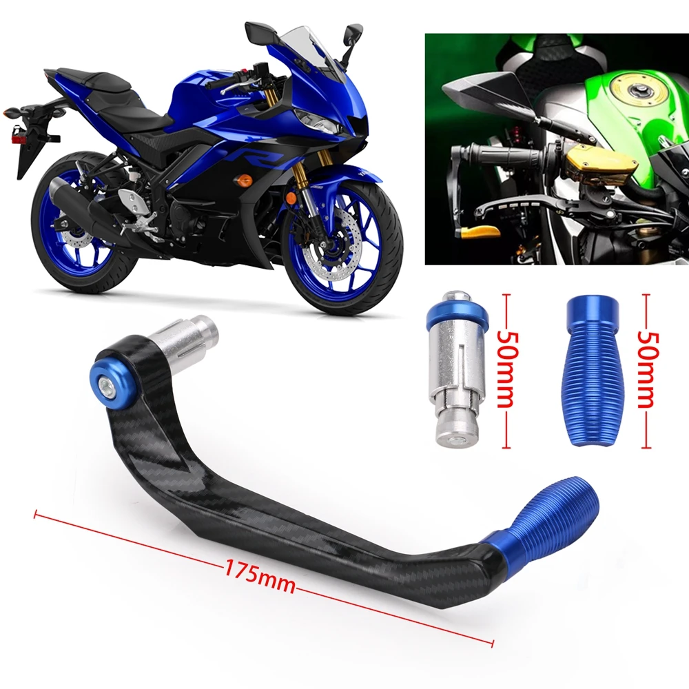 

For Yamaha R3 R25 YZF R1 YZF R6 Motorcycle Levers Guard Brake Clutch Handlebar Protector ABS And Aluminum Handle Motor Accessory