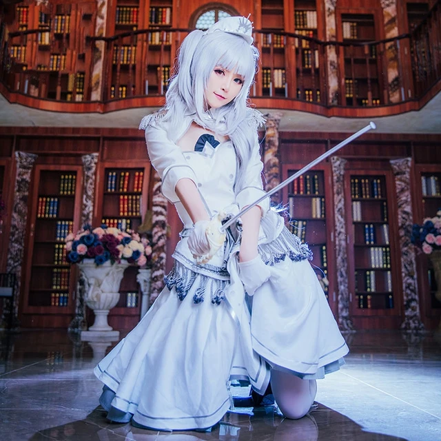 コスプレ 白いドレス オファー アニメ