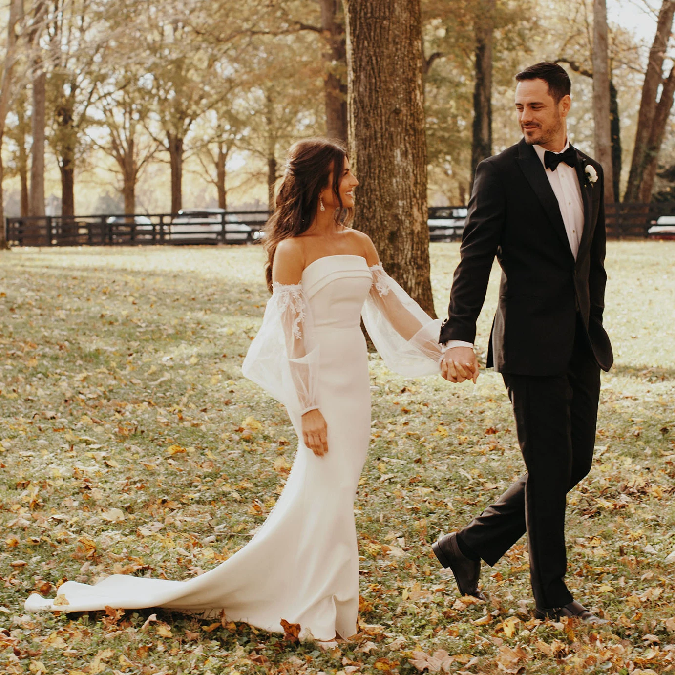 Robe de mariée de Luxe en Satin, manches bouffantes en Tulle, Tube sirène, application sur mesure, bouton froncé, rustique Simple