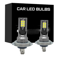 2Pcs H4 H7 H11 9005/HB3 9006/HB4 LED Car Fog Light Headlight Bulb 12000Lm 6000K White 3000K Yellow H9 H8 H1 Auto Front Fog lamp