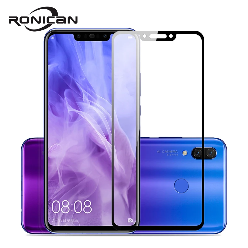 For Huawei Nova 3 Tempered Glass for Nova i3 9H 2.5D Full Cover Screen Protector Armor Film For Huawei Nova 4 Glass Cover Case