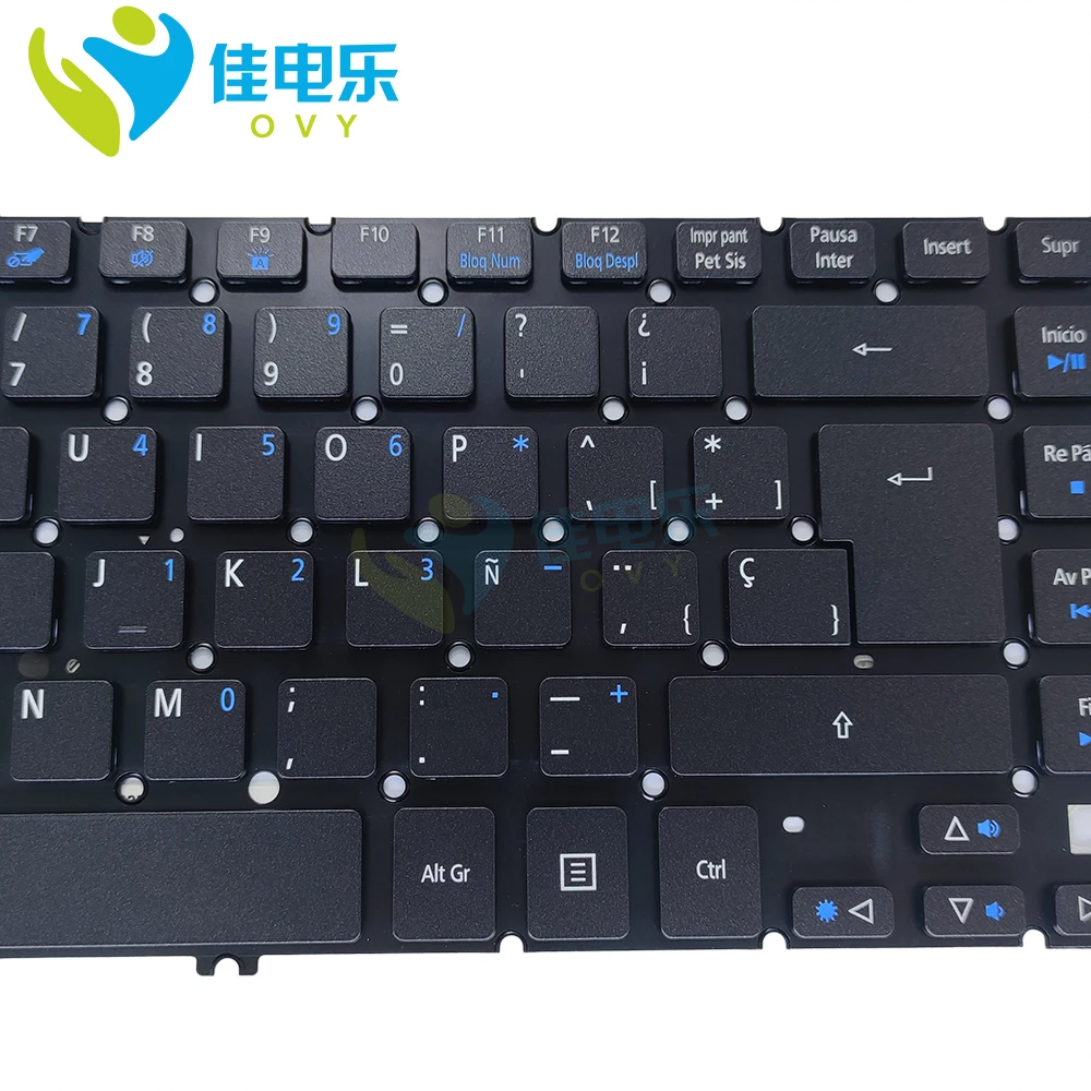 SP Spanish Backlit Keyboard For Acer Aspire V5-431P V5-471 V5-451 V5-431 V5-471PG V5-472G Spain Latin Keyboards New NSK-R2HBW