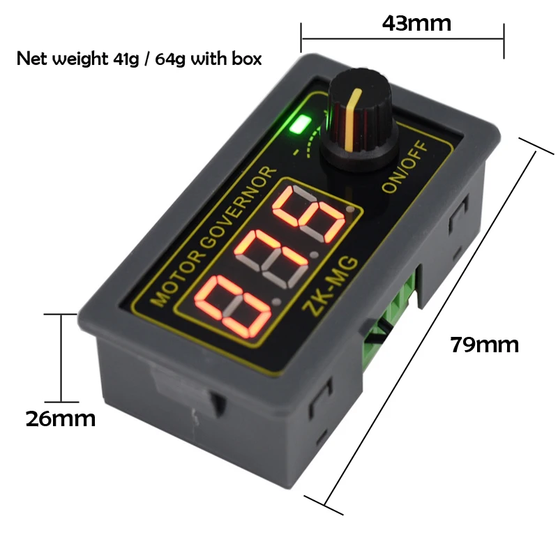 Ad alta Potenza PWM DC Regolatore di Velocità del Motore 12V24V Volt HA CONDOTTO LA Regolazione di Velocità di Regolazione Alimentazione Duty Cycle Frequenza Regolabile
