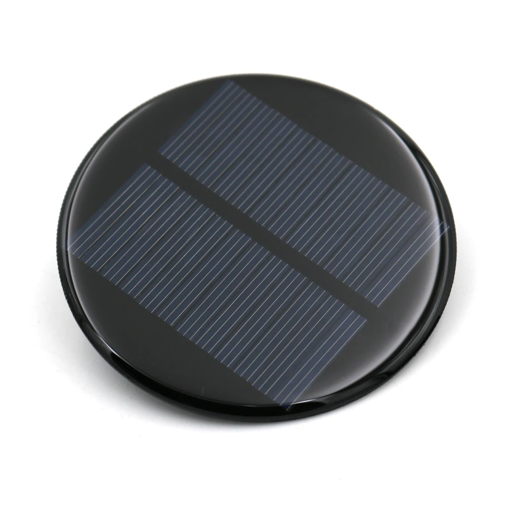 10pcs x 80 120 160 mm DIY Mini Polycrystalline Silicon Solar Cell 80 180 350 mA Module Circle Round Solar Panel Epoxy Board