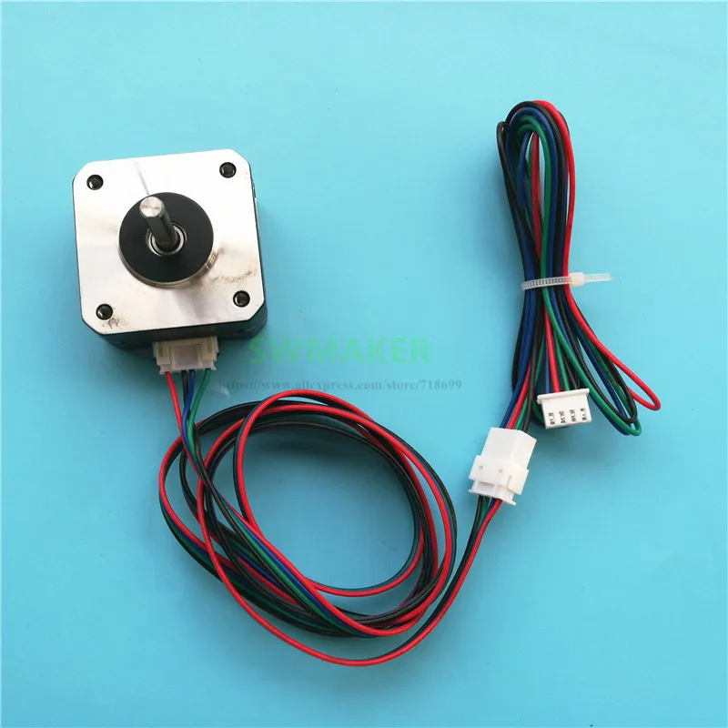 1pcs 3D pinter parts NEMA 17 stepper motor Extension Line , XH2.54 4P Extended cable, Male to Female Plug Connection Line 1M