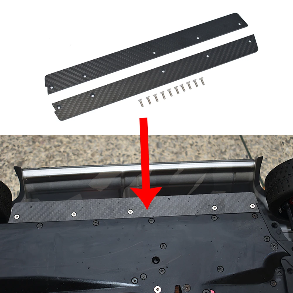 

GPM carbon fiber 25MM width left / right outer wing guard Foot pedal #ARA320509 for ARRMA 1/7 INFRACTION 6S ARA109001