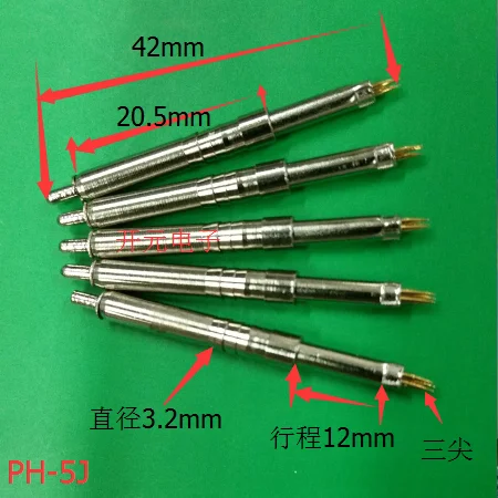 

Thimble PH-5J PH-J 42mm/37mm Test Pin 3.2 Probe Three-point Thimble 3.2 Thimble Spring Needle Positioning Needle