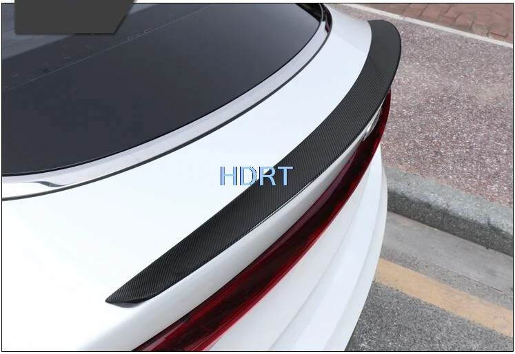 

STYLE REAL CARBON FIBER REAR TAIL WING TRUNK LIP SPOILER FOR KIA k5 2020