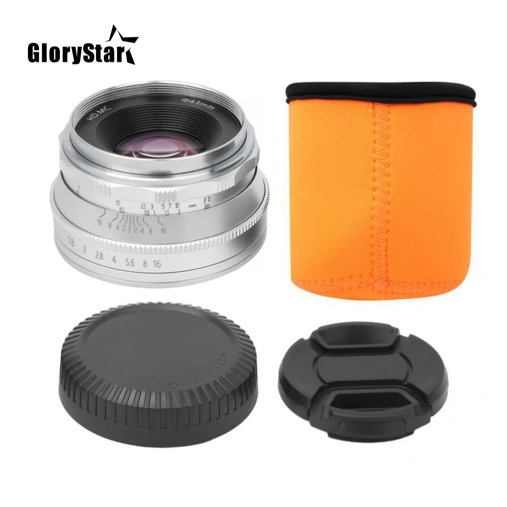 

35mm F/1.6 Manual Focus MF Prime Lens For Olympus MFT M4/3 Mount epm1 epm2 E-PL123456789 E-M1 E-M5 E-M10 PEN-F Mark II III M43