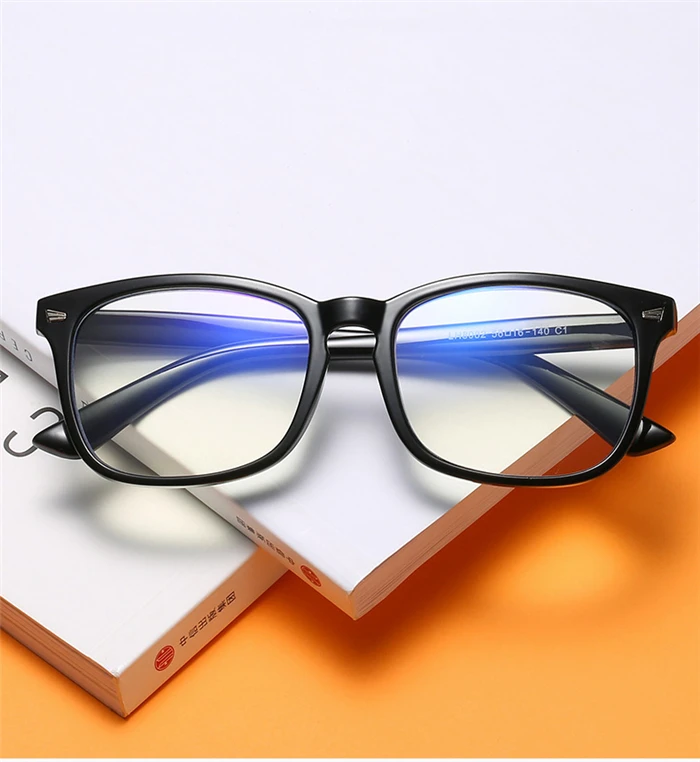 +1,0 +1,5 +2,0 +2,5 bis +4,0 Nieten, quadratisch, blaues Licht blockierende Weitsichtigkeitsbrille für ältere Menschen, Vintage-Hyperopiebrille – Detail 1