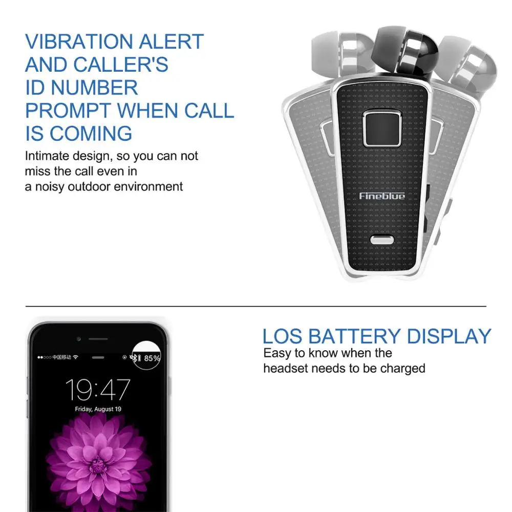 2pcs Fineblue F970 Pro business in-ohr Bluetooth Kopfhörer Drahtlose Kopfhörer Für Ihone 12 Huawei xiaomi telefon