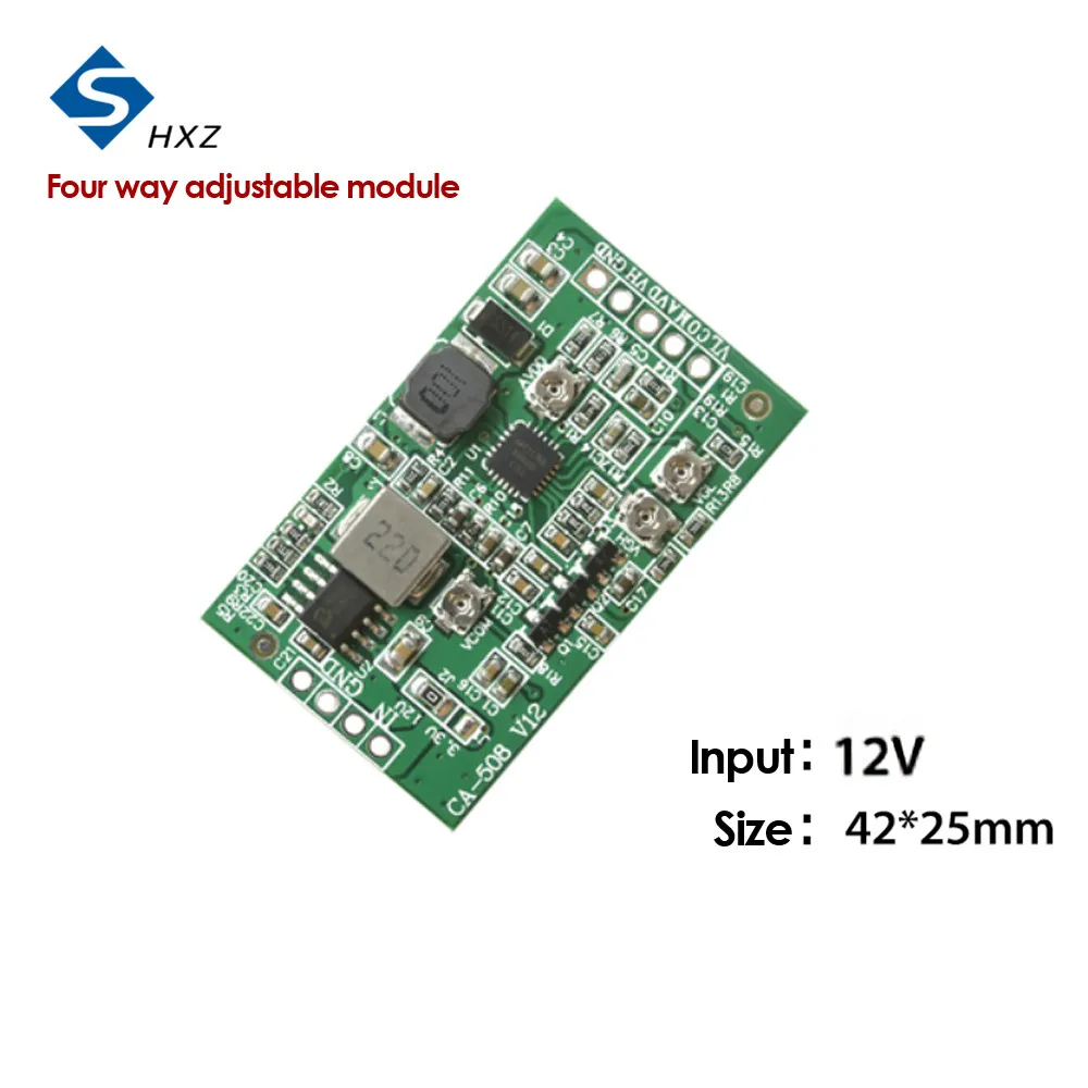 CA 508 12v Boost modulo bordo CA-508 LCD TCON bordo VGL VGH VCOM.AVDD 4 regolabile