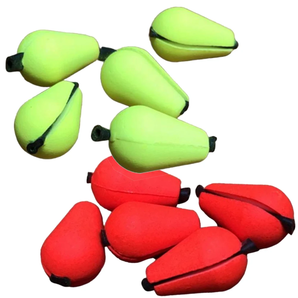 5PCS EVA Fly Fishing Bobbers Float Water Droplets Oval Float Foam Tear Drop Strike Indicator Outdoor Fishing Gear Accessories