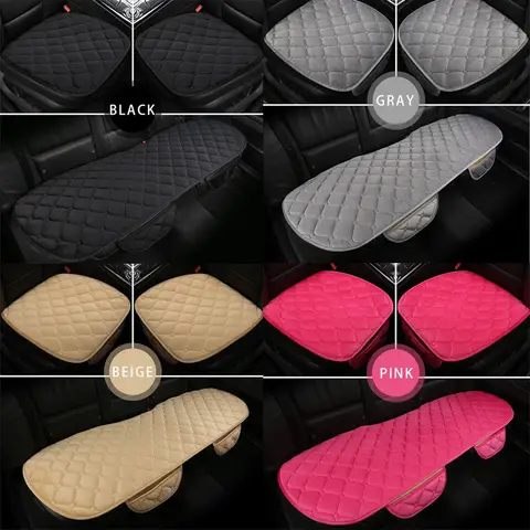 SEAMETAL Plush Car Seat Cover Anti Slip Soft Seat Cushion Auto Chair Protector Pad Universal for Sedan Suv Pick-up Truck 10 best sales cover for qmobile - №8