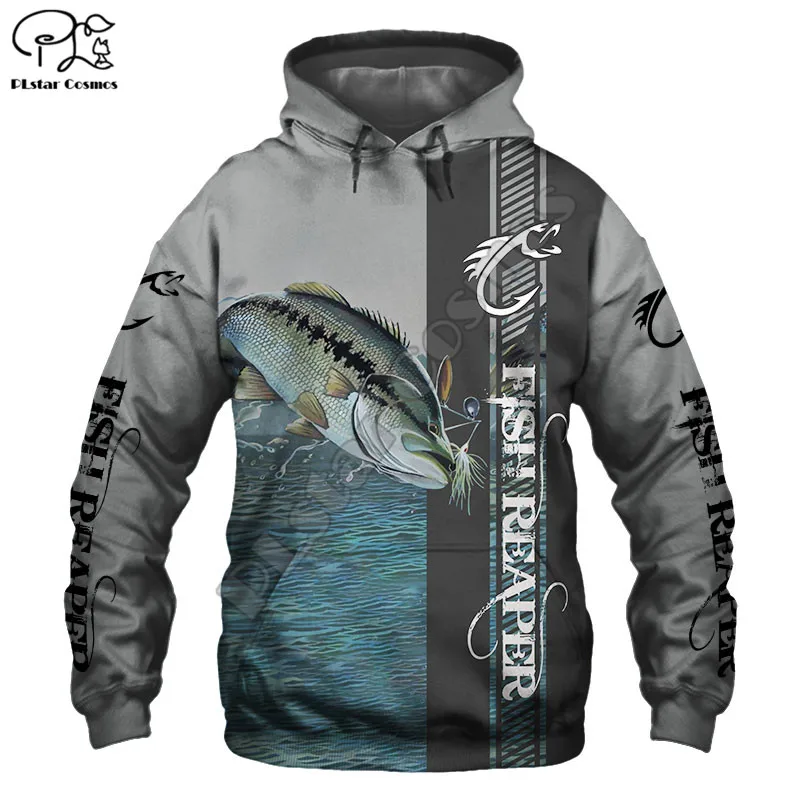 

PLstar Cosmos Fishing 3D Print 2021 New Fashion Hoodies Sweatshirts Zip Hooded For Man/Woman Casual Streetwear Drop Shipping F13