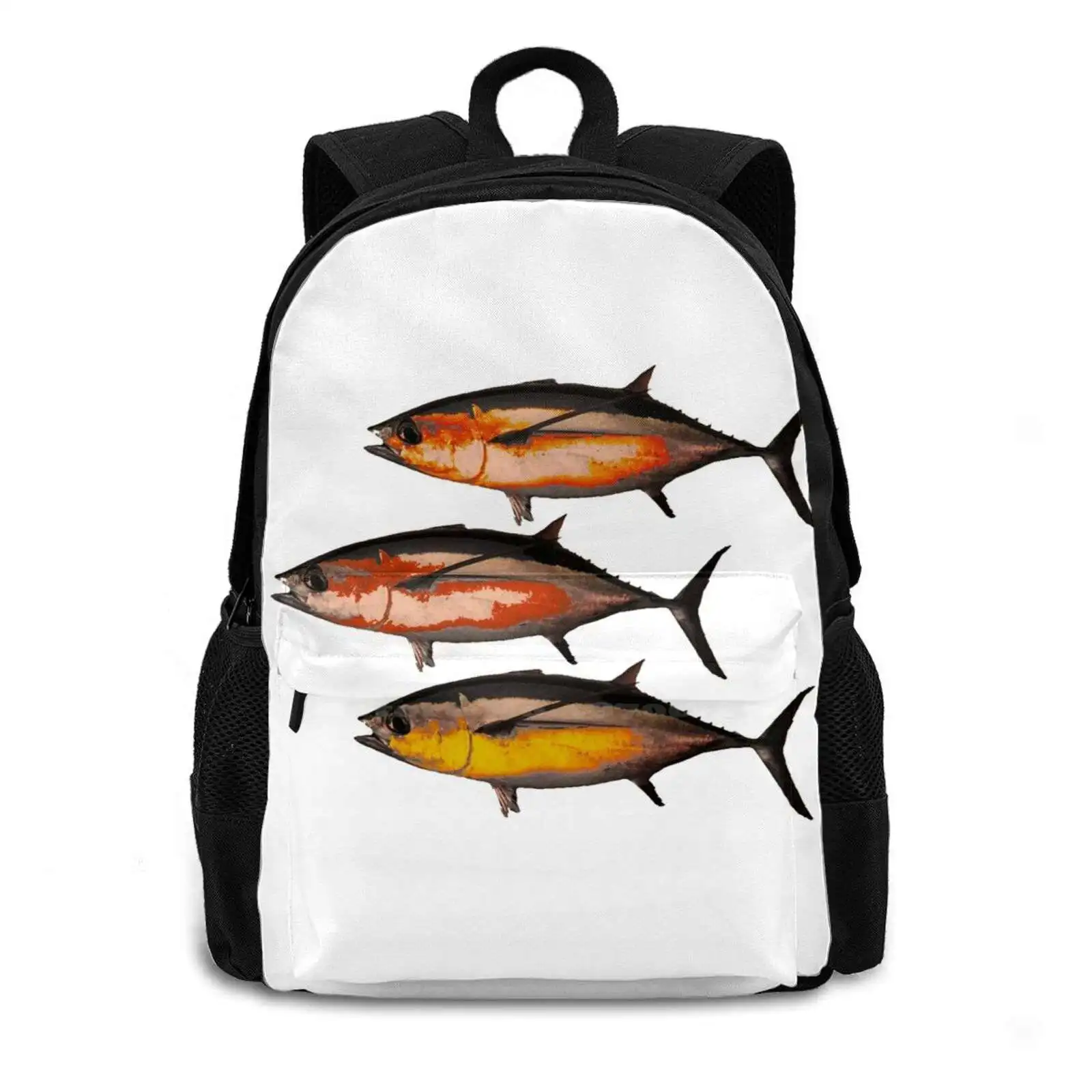 The Elite Backpacks For School Teenagers Girls Travel Bags Skipjack Tuna Amberjack Tuna Great Trevally Marlin Sailfish Mahi