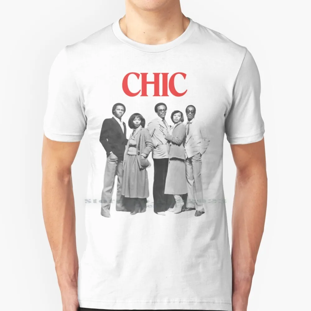 Chic Ft. Nile Rodgers 100% Cotton T Shirt Chic Rodgers Rogers Niles Disco Studio 54 Giorgio Moroder Donna Summer Cerrone Sister