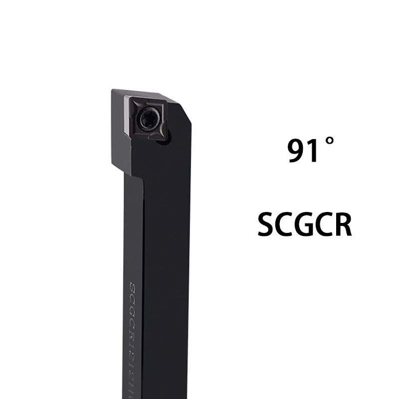 1pcs SCACR SCBCR SCFCR SCGCR SCKCR SCLCR SCMCN 1010 1212 1616 2020 2525 나사 외부 선삭 공구 기계 홀더 CNC 커터