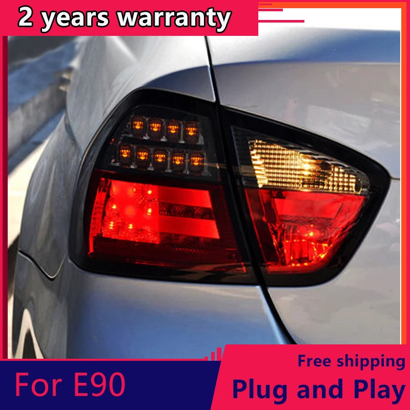 

KOWELL для BMW E90 316i 318i 320i 325i 2005 2006-2008 светодиодный задний фонарь задний багажник лампа крышка drl + сигнал + тормоз + задний фонарь