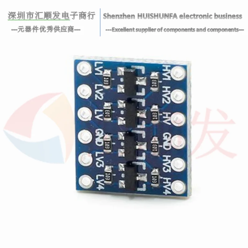 5 فولت-3 فولت IIC UART SPI ، الخ 4-way مستوى تحويل وحدة 4-way رأس دبوس