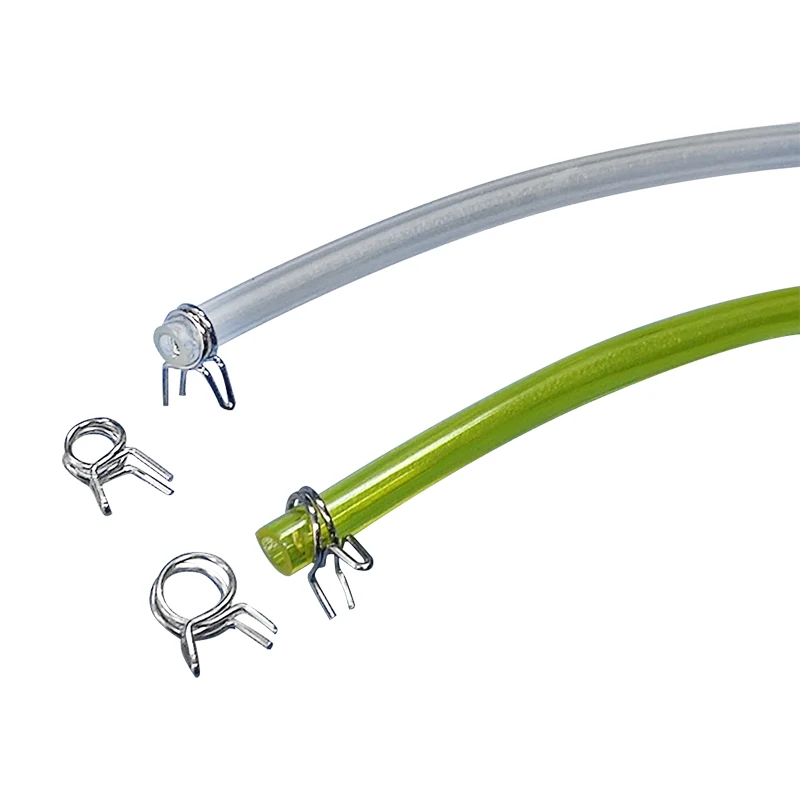 10 Pcs 5.5~6Mm /4~5Mm Metal Fuel Line Retaining  Clips  Hose Clip Pipe Tube Tank Accessories