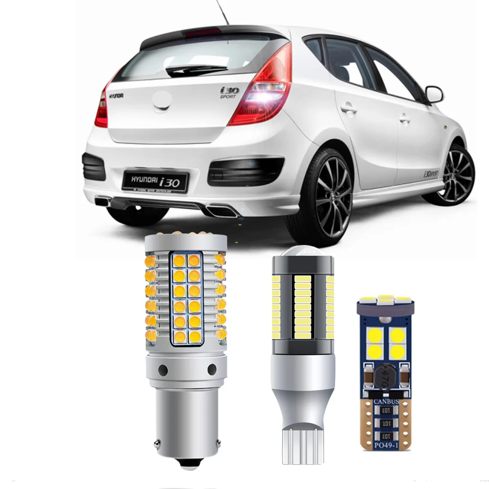 

For Hyundai I30 FD 2007 2008 2009 2010 2011 LED Bulbs Exterior Turn Signal Backup Tail Light Bulbs Canbus No Error