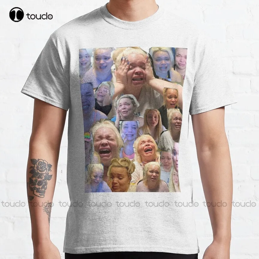 Trisha Paytas -  Classic T-Shirt Mens Tshirt Custom Aldult Teen Unisex Digital Printing Tee Shirt Xs-5Xl Fashion Funny