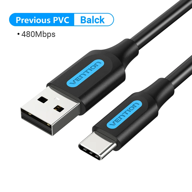 Vention USB Typ C Kabel 3A Schnellladung USB 3.0 Kabel für Samsung Galaxy S10 S9 Huawei P20 10 Pro Typ-C Datenladekabel