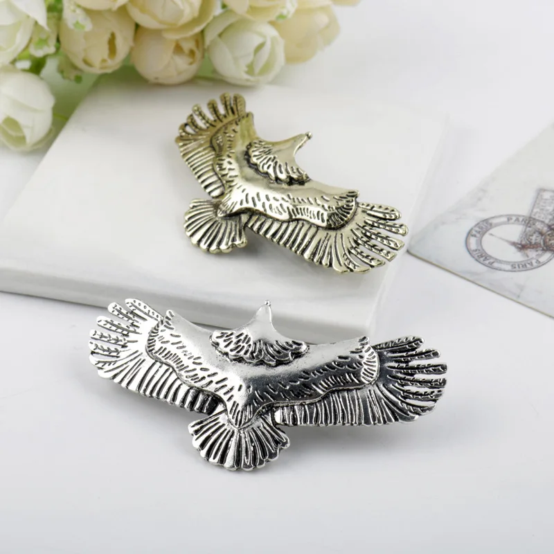 Retro Eagle Wing Clip Spring Clip Personality Women's Hairpin Punk Party Statement Animal Eagle Jewelry Birthday Gift