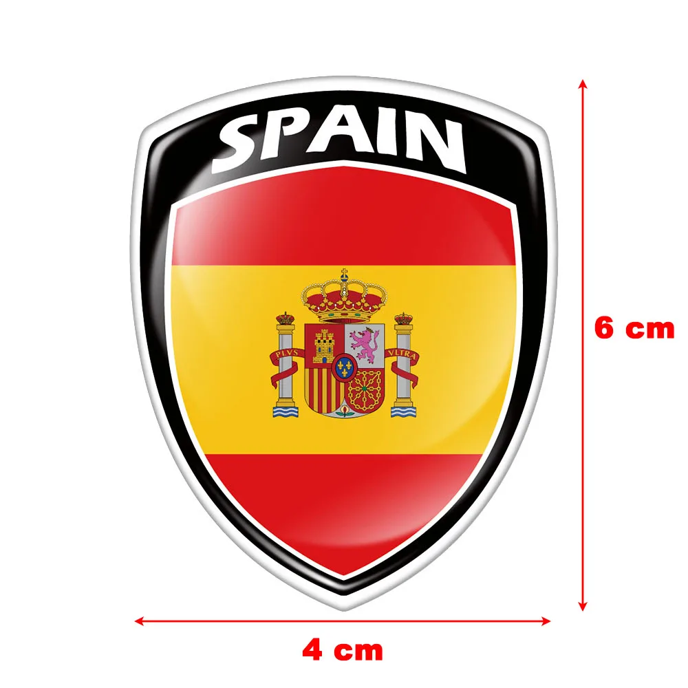 3D National Flag Stickers Motorcycle Reflective Italian Decal Tank Helmet Accessories For HONDA YAMAHA KTM SUZUKI KAWASAKI