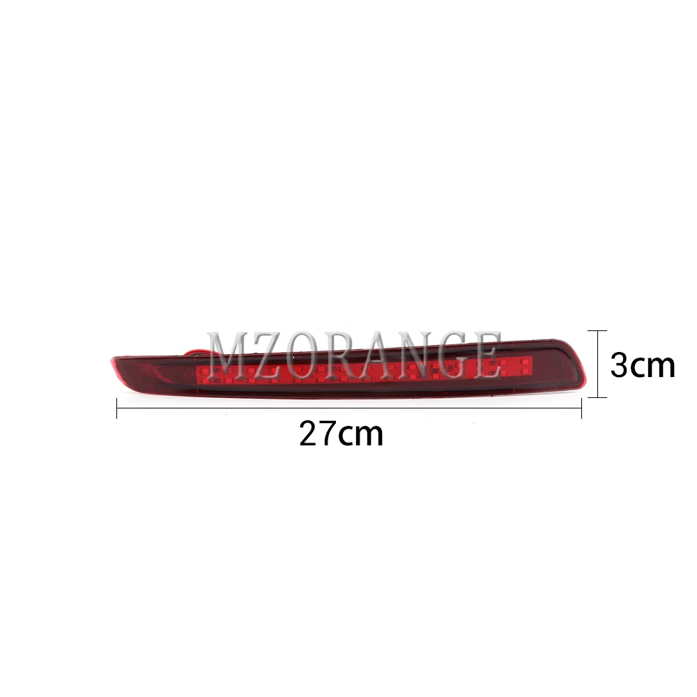 Car LED Rear Bumper Light For Ford Mondeo Fusion 4 2011 2012 2013 Stop Brake Reflector Tail Lamp Warning Turning Tailight