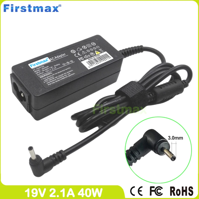 19V 2.1A 40W laptop charger for Samsung ATIV Book NP940X5J NP940X5M NP940X5N NT900X3K NT900X5L NT900X5M XQ700T1A PA-1400-14